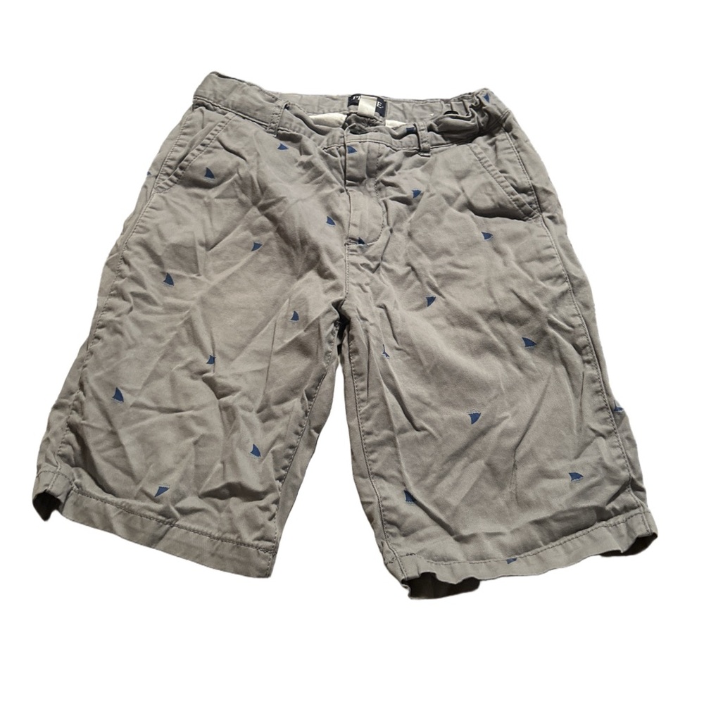 Children's Place Grey Shorts with Blue Details